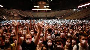 Concerto test Covid, in 5mila in Francia