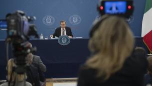 Conferenza stampa Draghi, cosa ha detto oggi