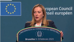 Consiglio Ue, Meloni: "Italia protagonista summit