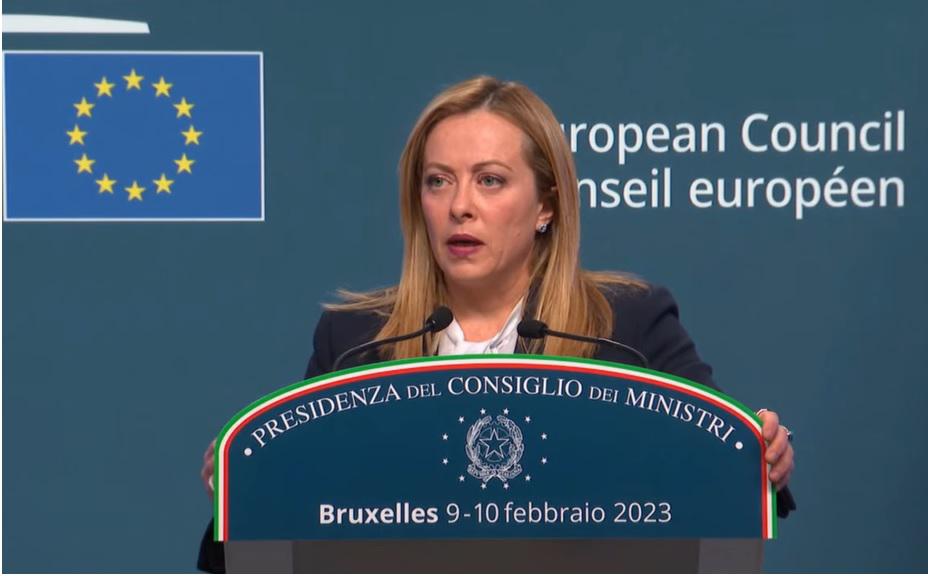 Consiglio Ue, Meloni: "Italia protagonista summit
