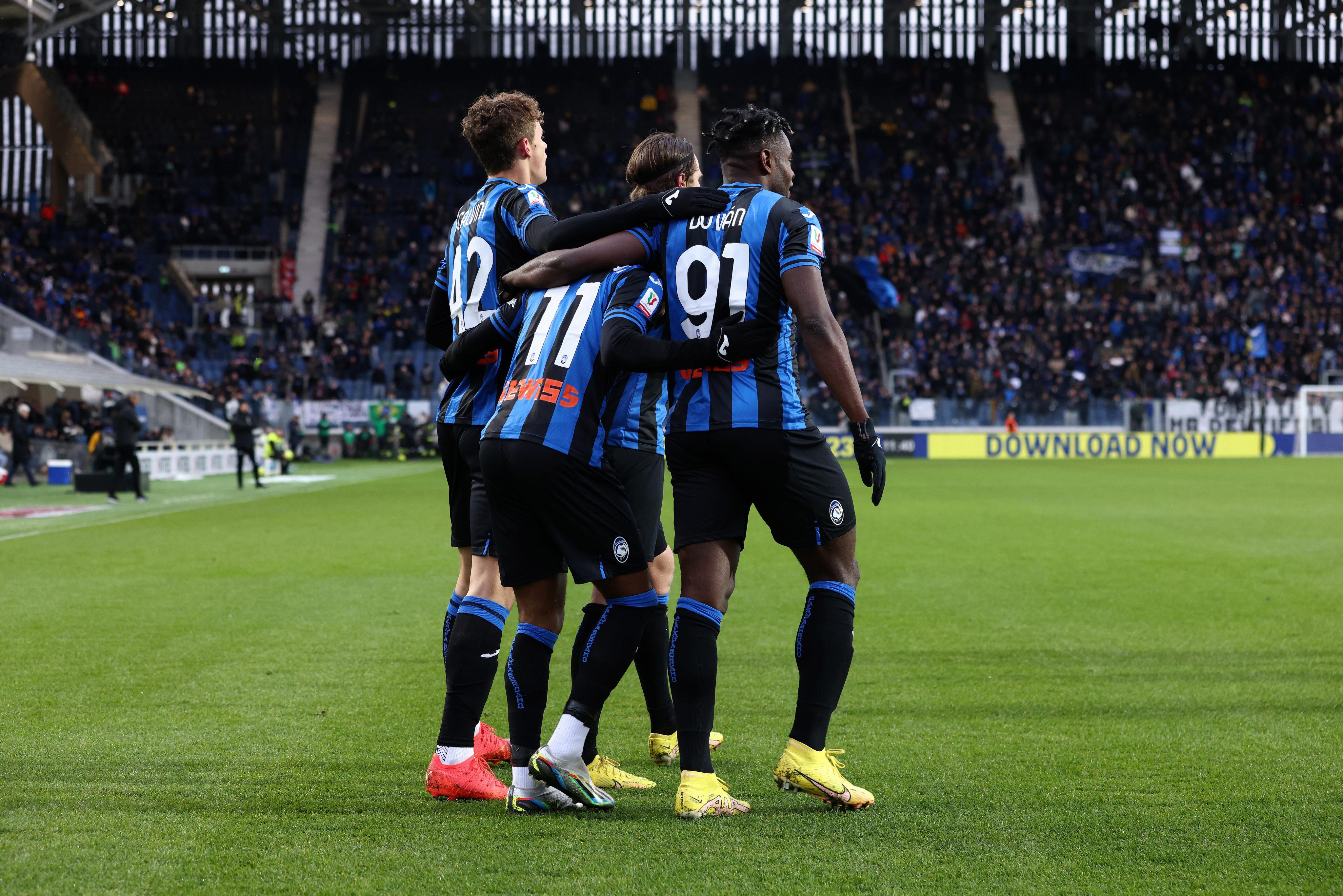 Coppa Italia, Atalanta-Spezia 5-2: ai quarti sfida nerazzurra con Inter