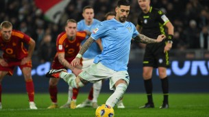 Coppa Italia, Lazio-Roma 1-0