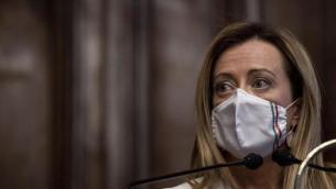 Coprifuoco alle 22, Meloni: "Misura folle, condivido Lega"