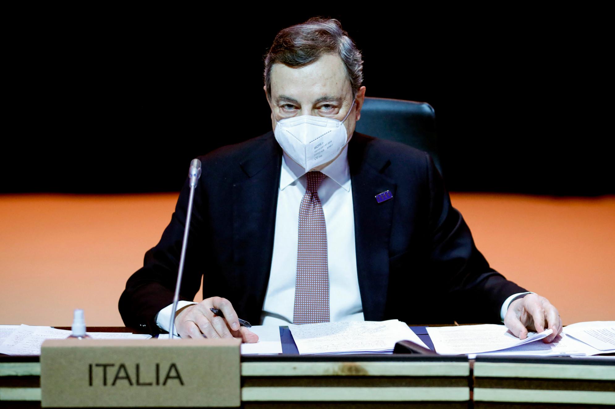 Coprifuoco Italia, Draghi: "Riaprire ma usando la testa"