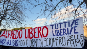 Cospito: "Resto al 41 bis? Hanno deciso di tumularmi"