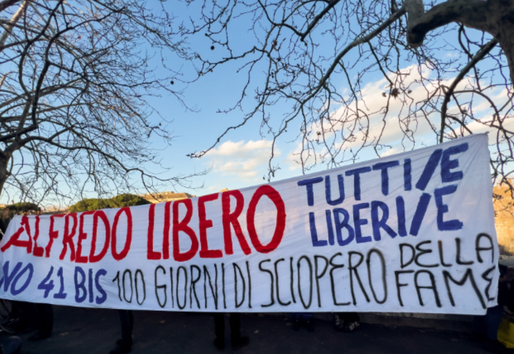 Cospito: "Resto al 41 bis? Hanno deciso di tumularmi"