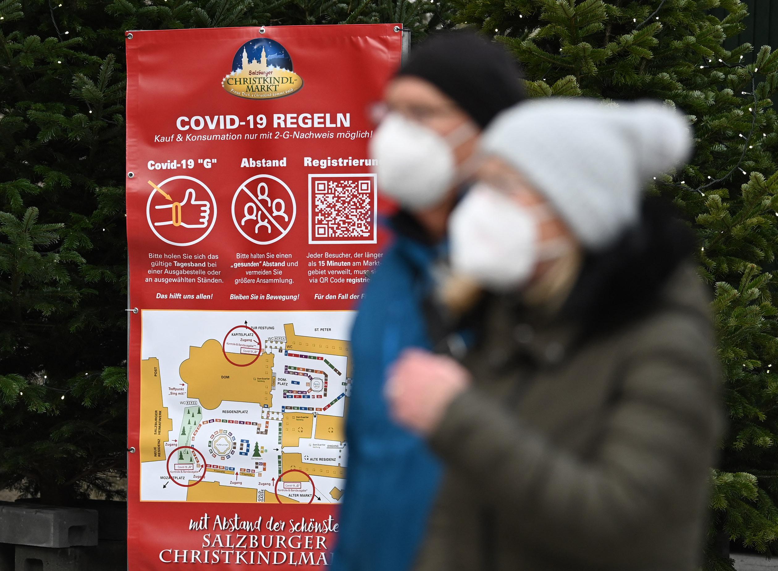 Covid Austria oggi, manifestazioni contro lockdown e vaccino obbligatorio