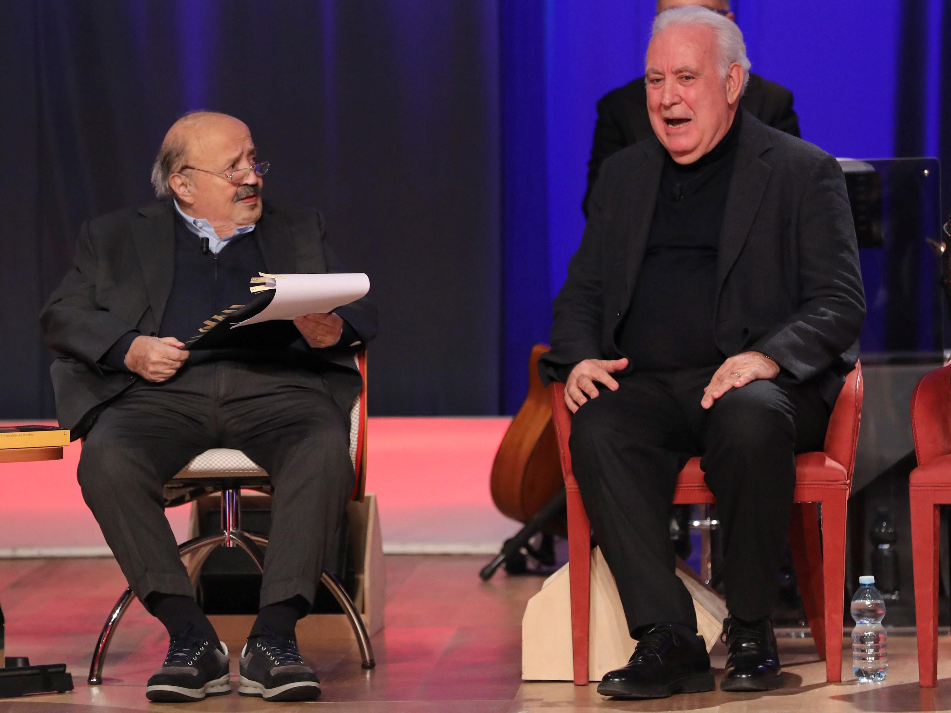 Covid e guerra, scontro Mentana-Santoro al 'Maurizio Costanzo Show'