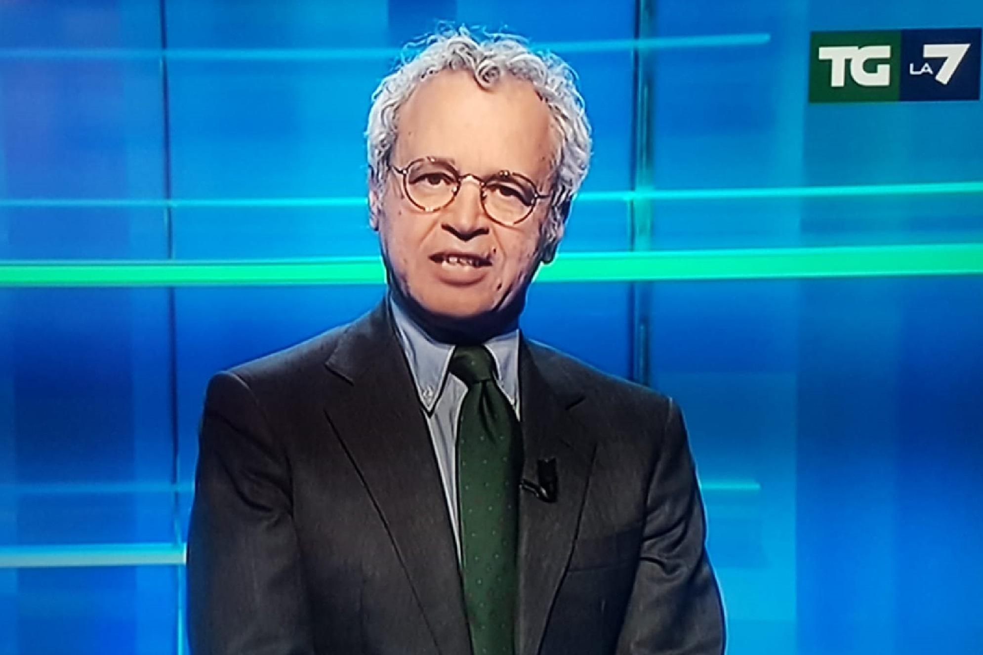 Covid, Mentana negativo torna al Tg: "E' stata leggera grazie e tre dosi"