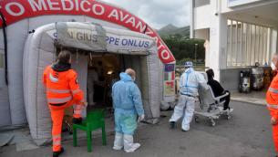 Covid Sicilia, a Palermo due ospedali da campo per boom contagi