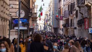 Covid, tutta Italia rosso scuro in mappa Ecdc