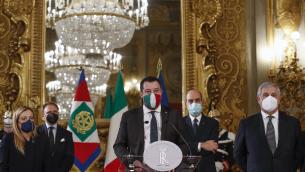 Crisi governo, Salvini da Mattarella: cosa ha detto