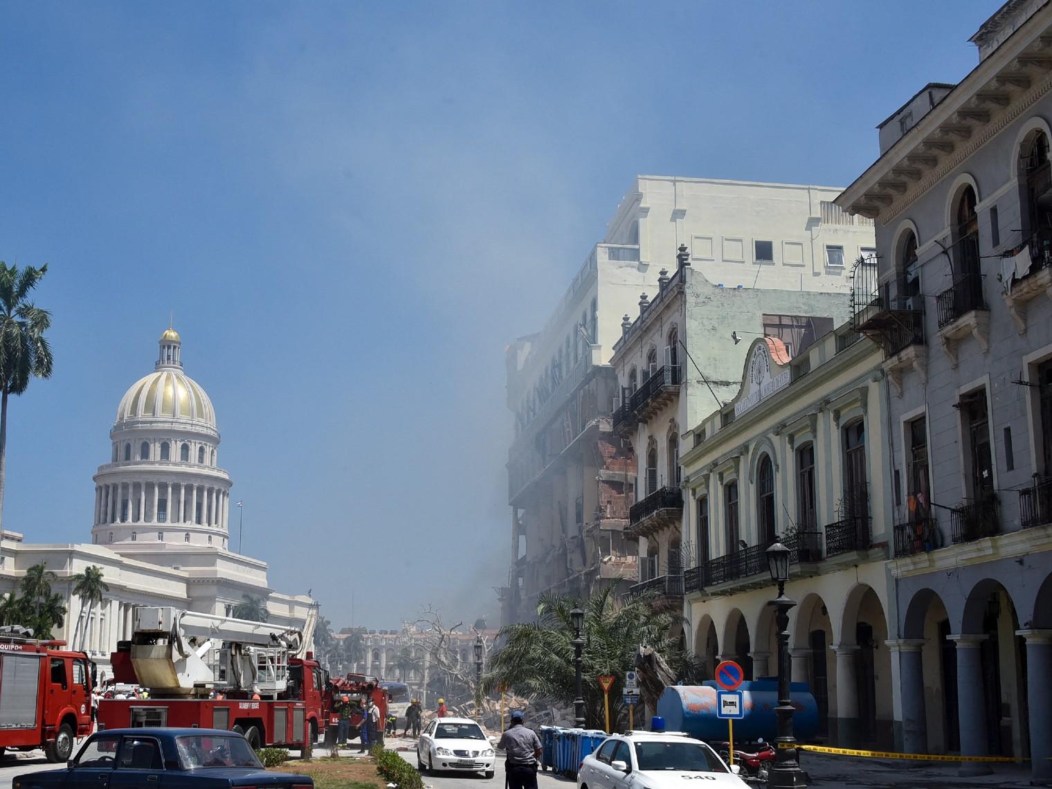 Cuba, esplosione in hotel a L'Avana: 8 morti