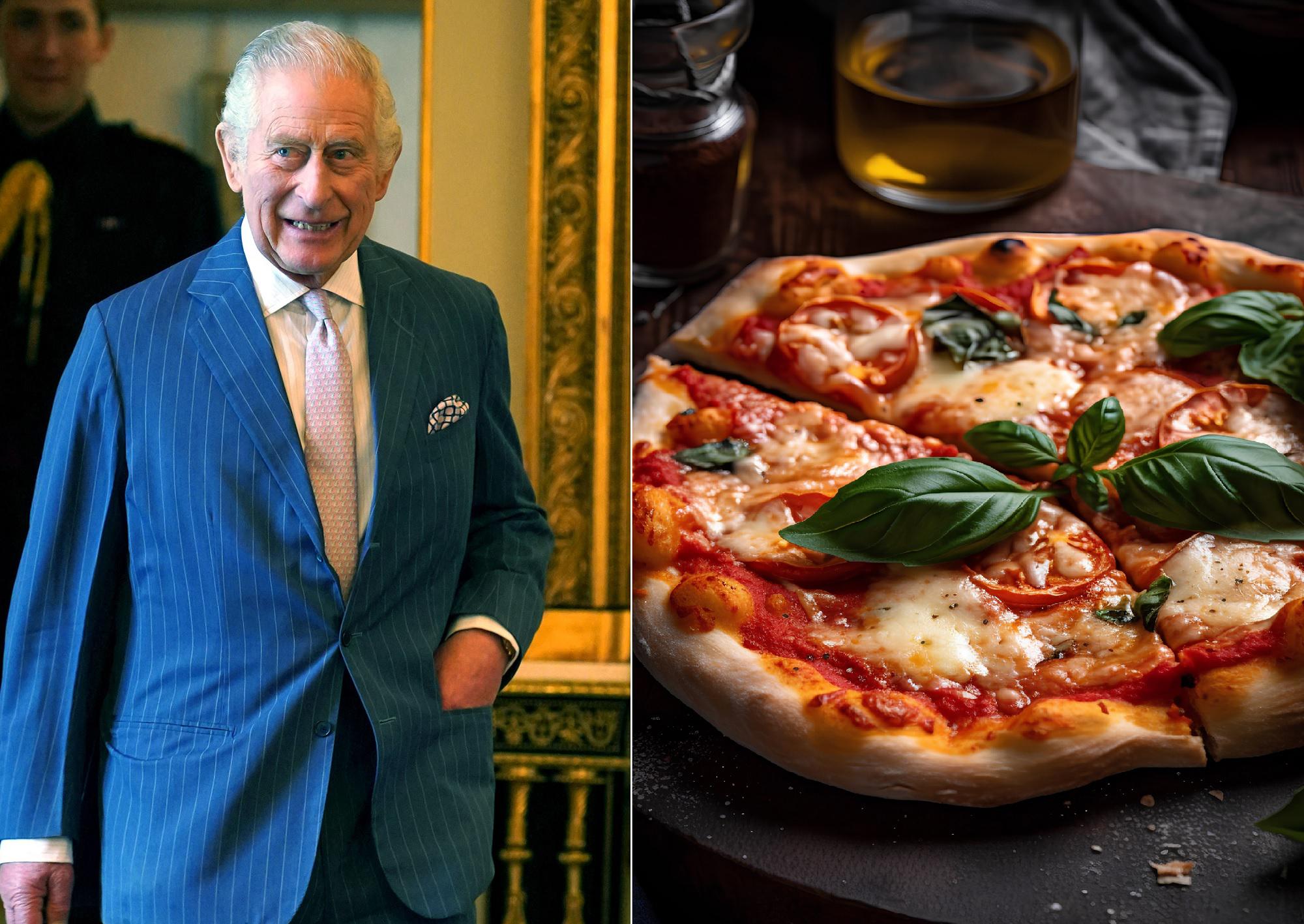 Dalla vegana all'oltraggiosa 'Balmoral', re Carlo III lancia la sua pizzeria