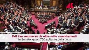 Ddl Zan, testo al Senato sommerso da mille emendamenti