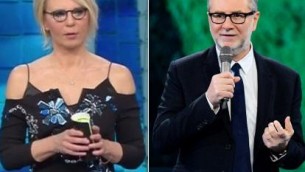 De Filippi-Fazio insieme su Canale 5 per lo speciale dedicato a Maurizio Costanzo