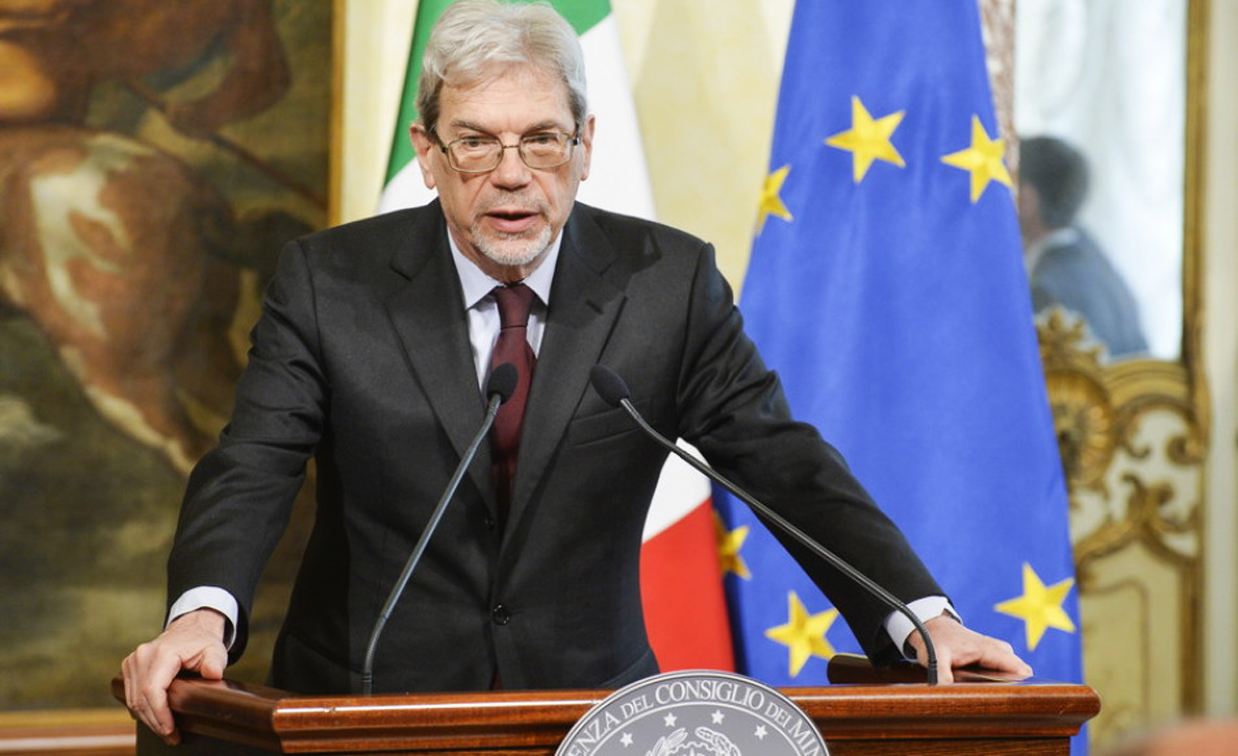 Il Ministro Claudio De Vincenti