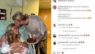 Diletta Leotta è diventata mamma, è nata la figlia Aria