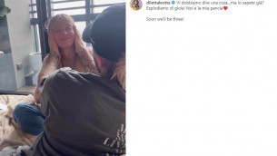 Diletta Leotta è incinta, l'annuncio social con Loris Karius