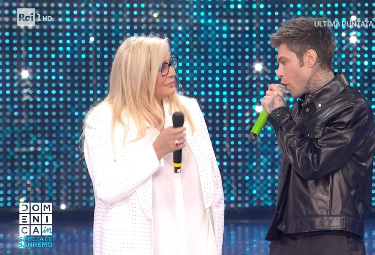 Domenica In, Fedez dopo Sanremo: "Chi è la Bella stronza? Non serve saperlo"