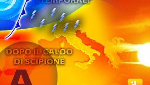 Dopo il caldo arriva break temporalesco, previsioni meteo