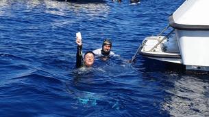 Doppio record mondiale di apnea per disabili di Ileana Colanero e Fabrizio Pagani