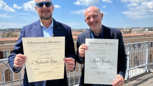 Dose e Presta del 'Ruggito del Coniglio' nominati Cavalieri della Repubblica