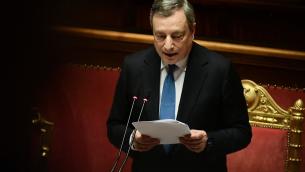 Draghi al Senato, cosa ha detto oggi il premier