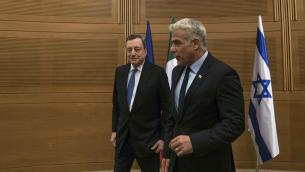 Draghi in Israele, occhi puntati su Kiev