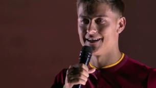 Dybala, Roma in delirio: presentazione da brividi - Video