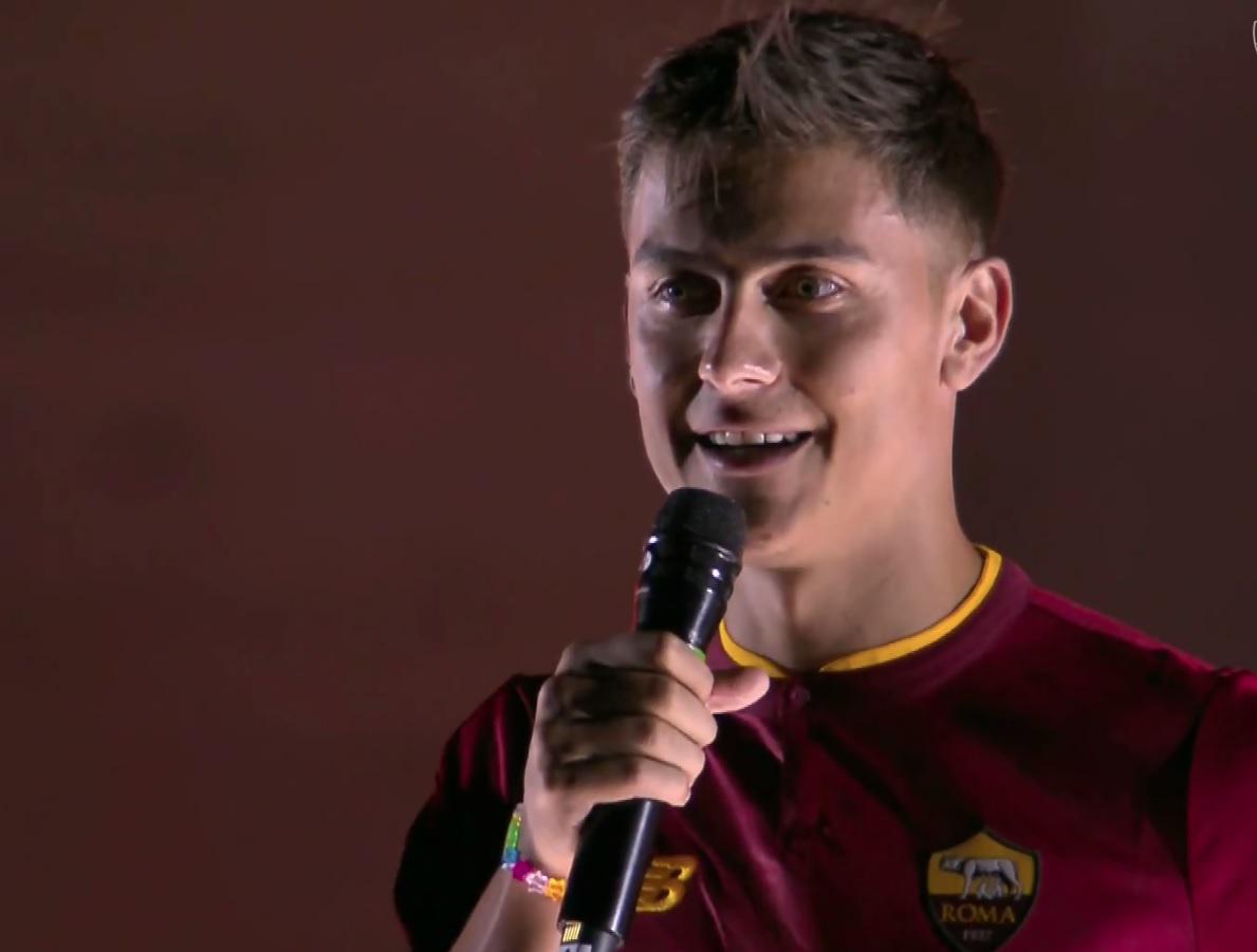 Dybala, Roma in delirio: presentazione da brividi - Video