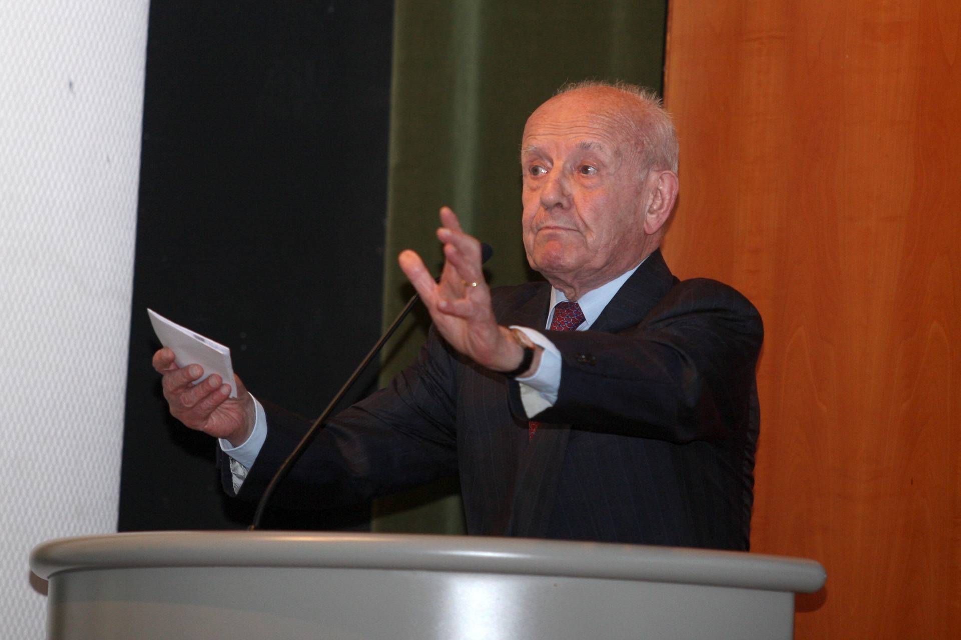 E' morto Filippo Maria Pandolfi, esponente di spicco della Democrazia cristiana e più volte ministro