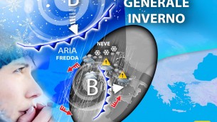 Ecco l'inverno, maltempo con piogge forti e temperature giù: da quando, la mappa