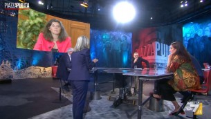 Elena Basile e Corrado Formigli, scontro a Piazzapulita: "Me ne vado"