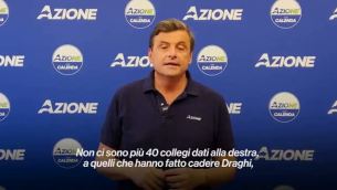 Elezioni 2022, Calenda: "Voti di Azione non andranno a Di Maio" - Video