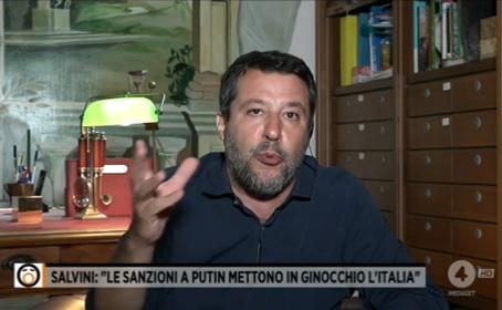 Elezioni 2022, Salvini: "Condanno Russia ma sanzioni non funzionano"