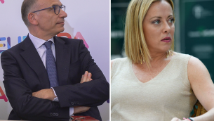 Elezioni 2022, scontro tra Letta e Meloni