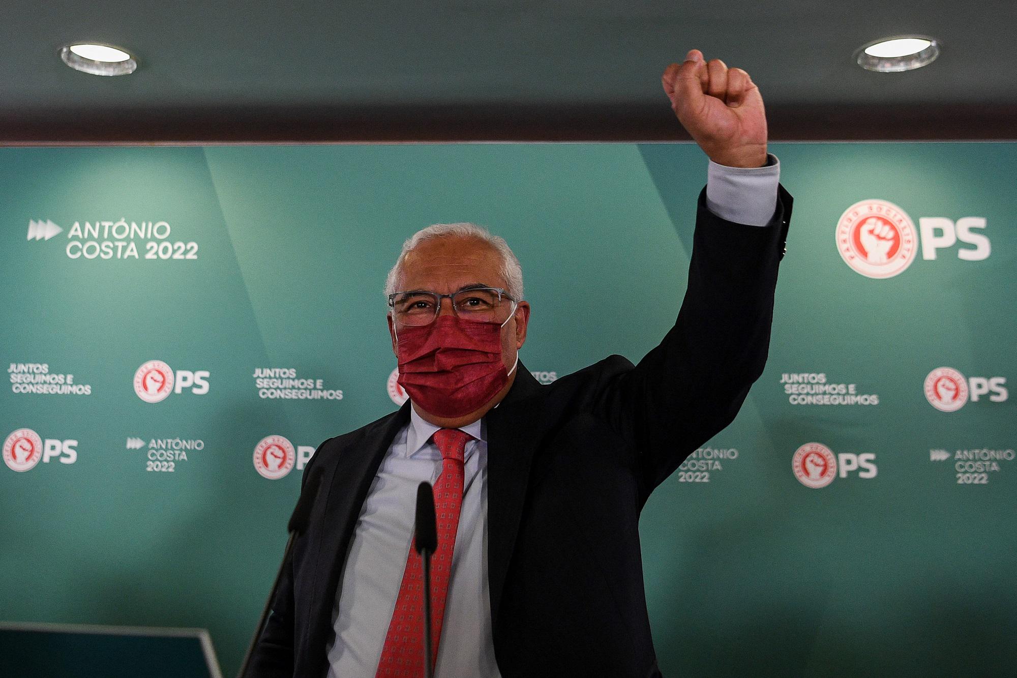 Elezioni Portogallo, per socialisti di Costa maggioranza assoluta