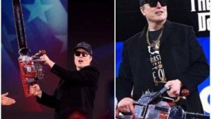 Elon Musk, il 'Dogefather': miliardario cambia la foto X e ora impugna motosega
