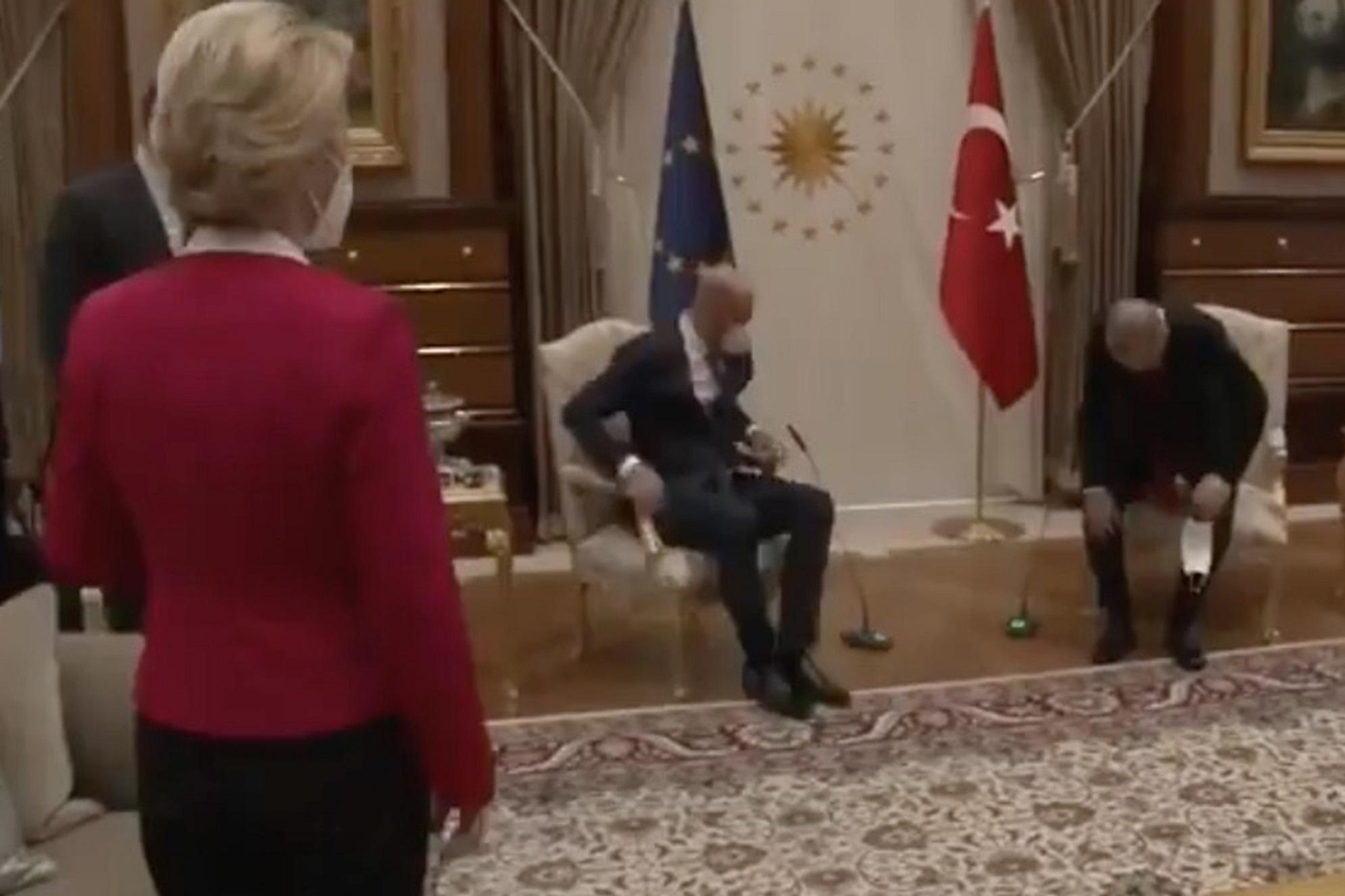 Erdogan lascia von der Leyen senza sedia, la Turchia si difende
