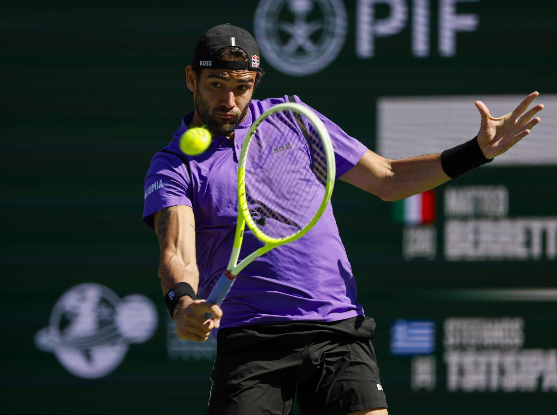 Errani batte Berrettini a ping pong