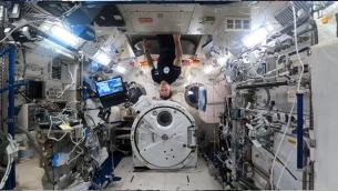 Esa, l'astronauta Pesquet mostra tour della Iss grazie a telecamera 360