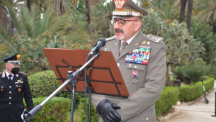Esercito, inaugurato a Palermo monumento dedicato ai caduti