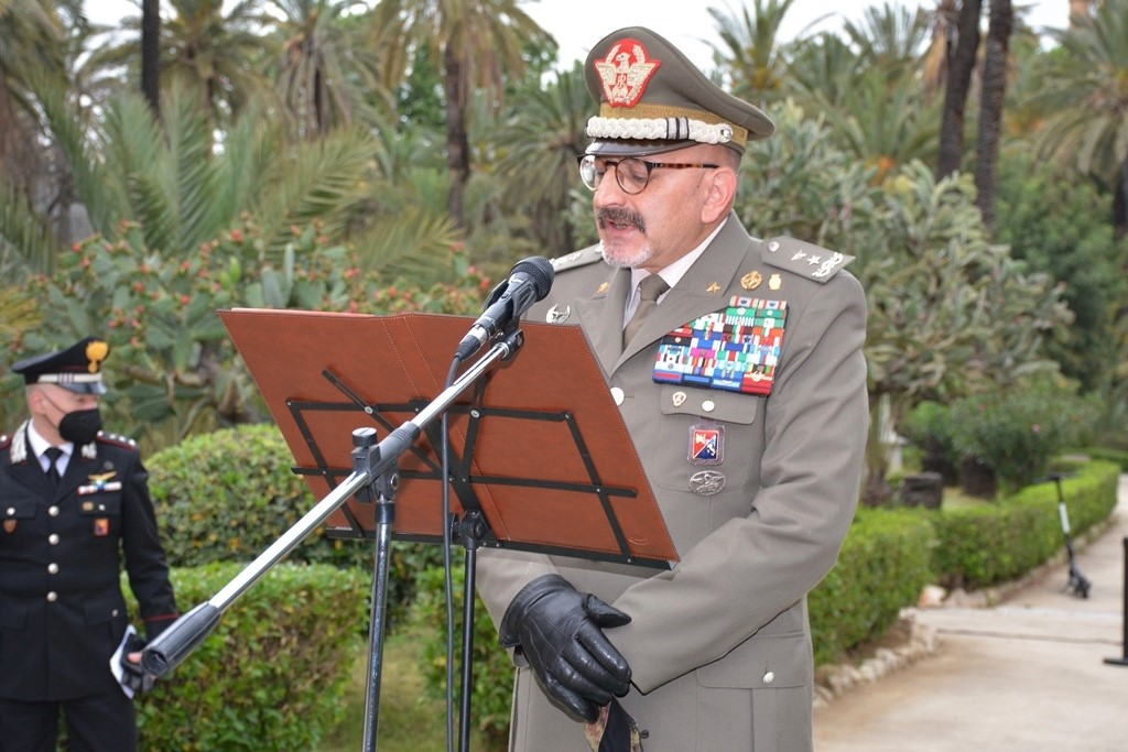 Esercito, inaugurato a Palermo monumento dedicato ai caduti