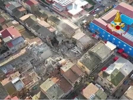 Esplosione Ravanusa, sei morti e tre dispersi