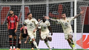 Europa League, Milan-Roma 0-1: gol di Mancini decide andata quarti di finale