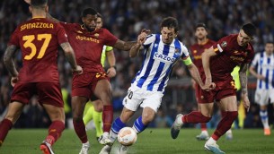Europa League, Real Sociedad-Roma 0-0: giallorossi ai quarti di finale