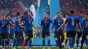 Europei, gli azzurri arrivati a Roma: nel pomeriggio da Mattarella e Draghi
