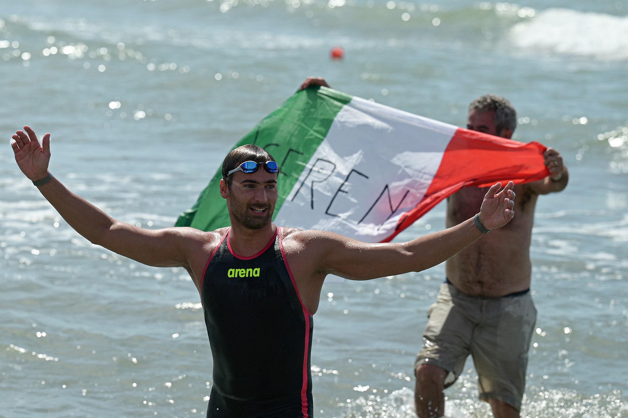 Europei nuoto, Acerenza oro in 10 km acque libere