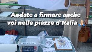 Eutanasia legale, Ferragni e Fedez firmano referendum